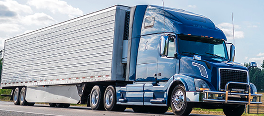 Semi truck fleet asset